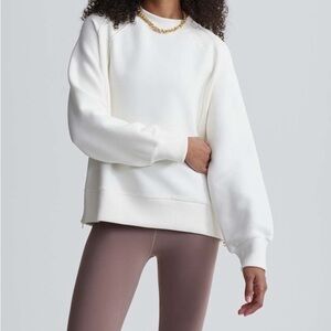 Varley Goulding Sweat in Ivory